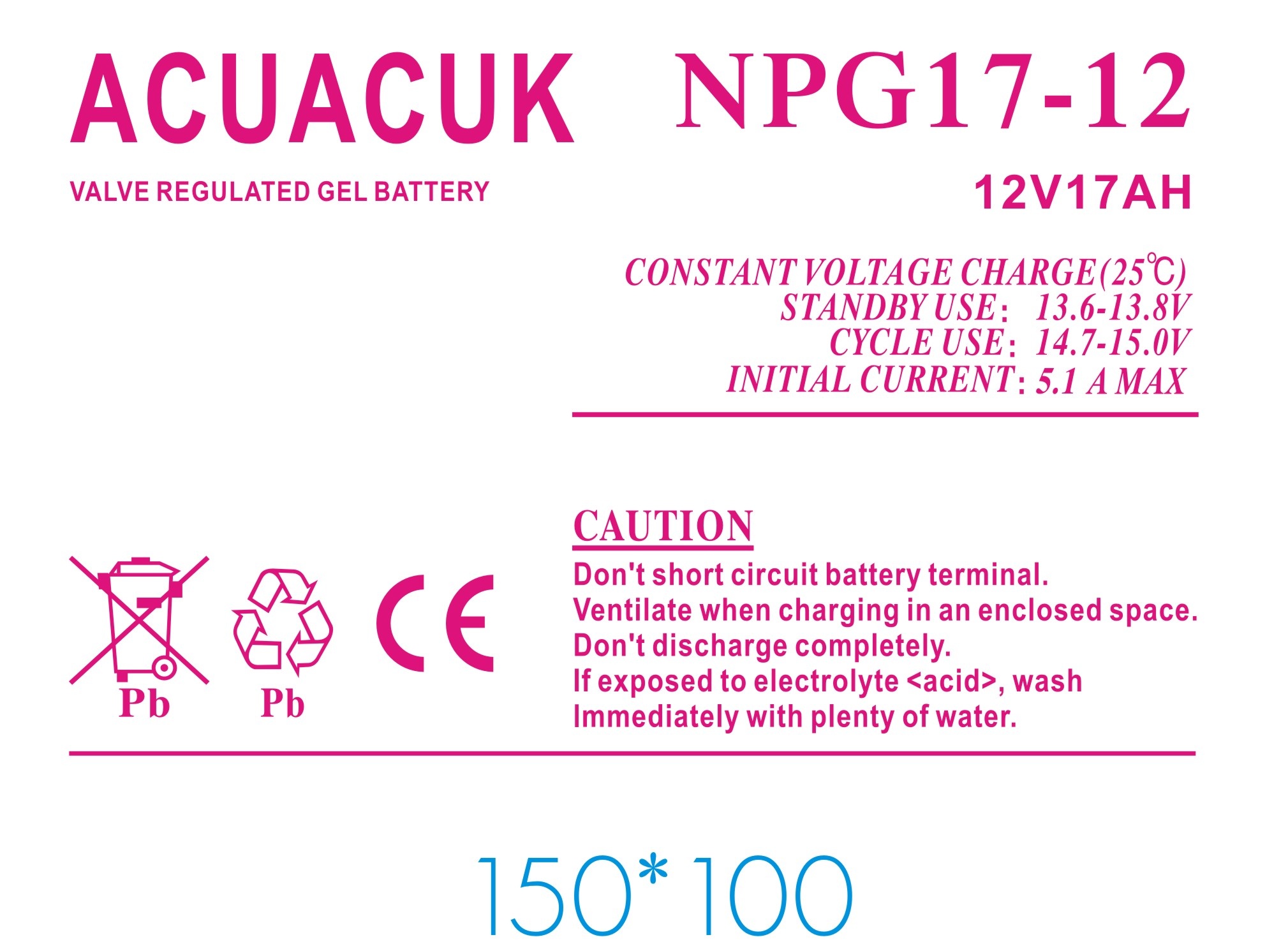 ACUACUK蓄电池|12V17AH ACUACUK蓄电池|12V17AH